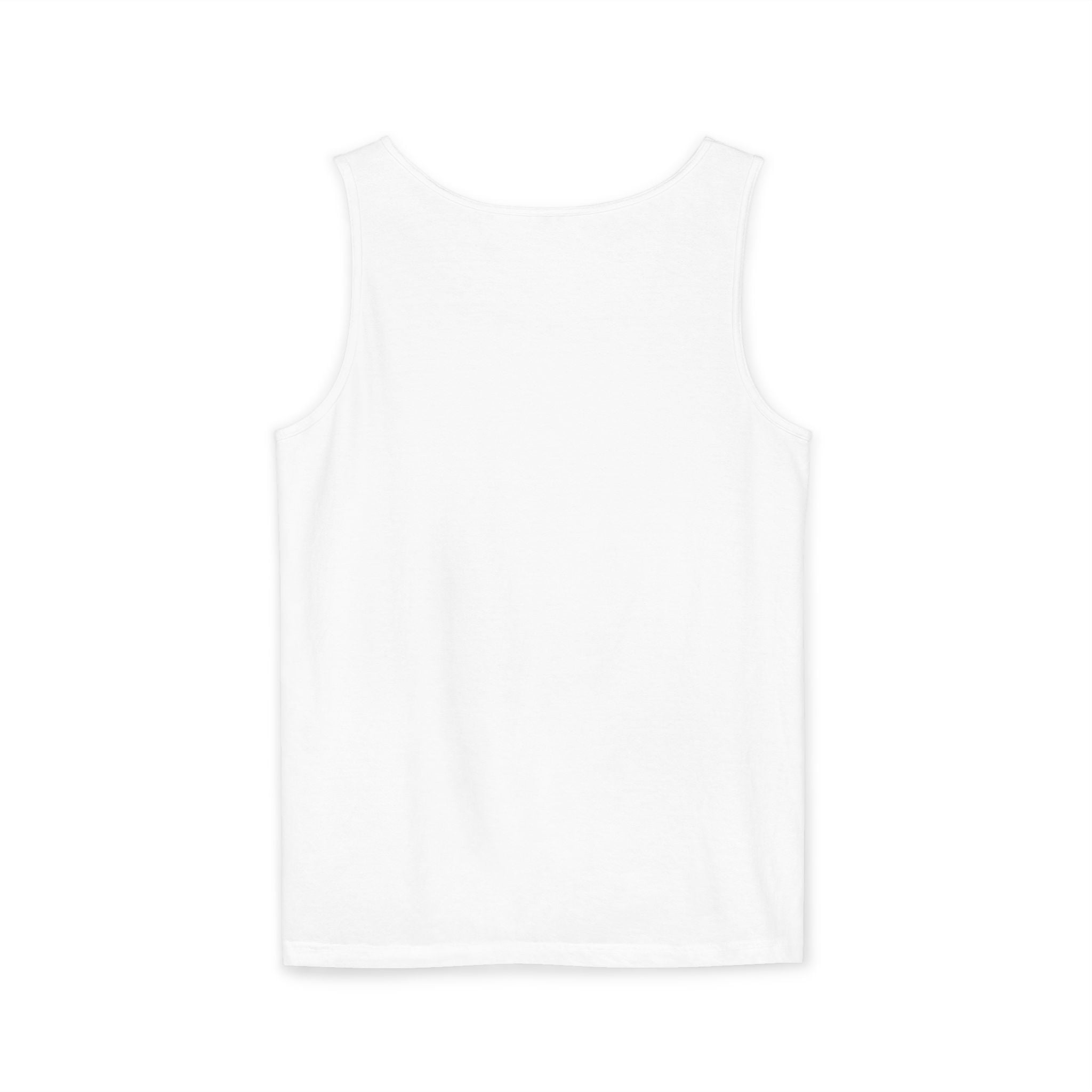 Scrubs Off. Still Caffeinated. — Unisex Tank Top - Image 2