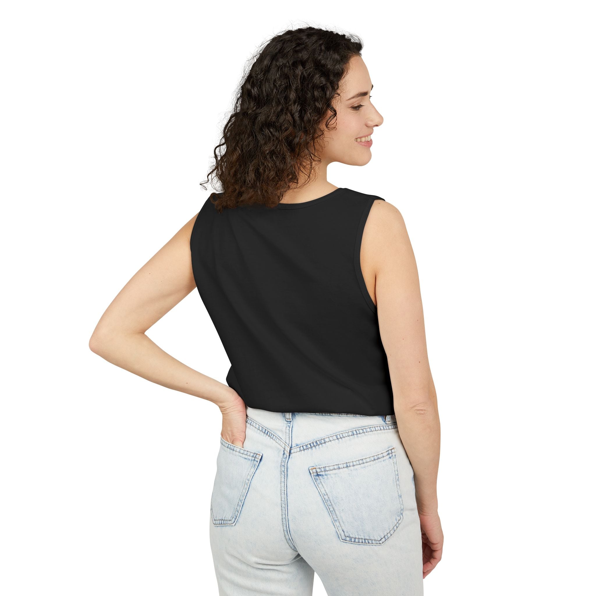 Scrubs Off. Still Caffeinated. — Unisex Tank Top - Image 20