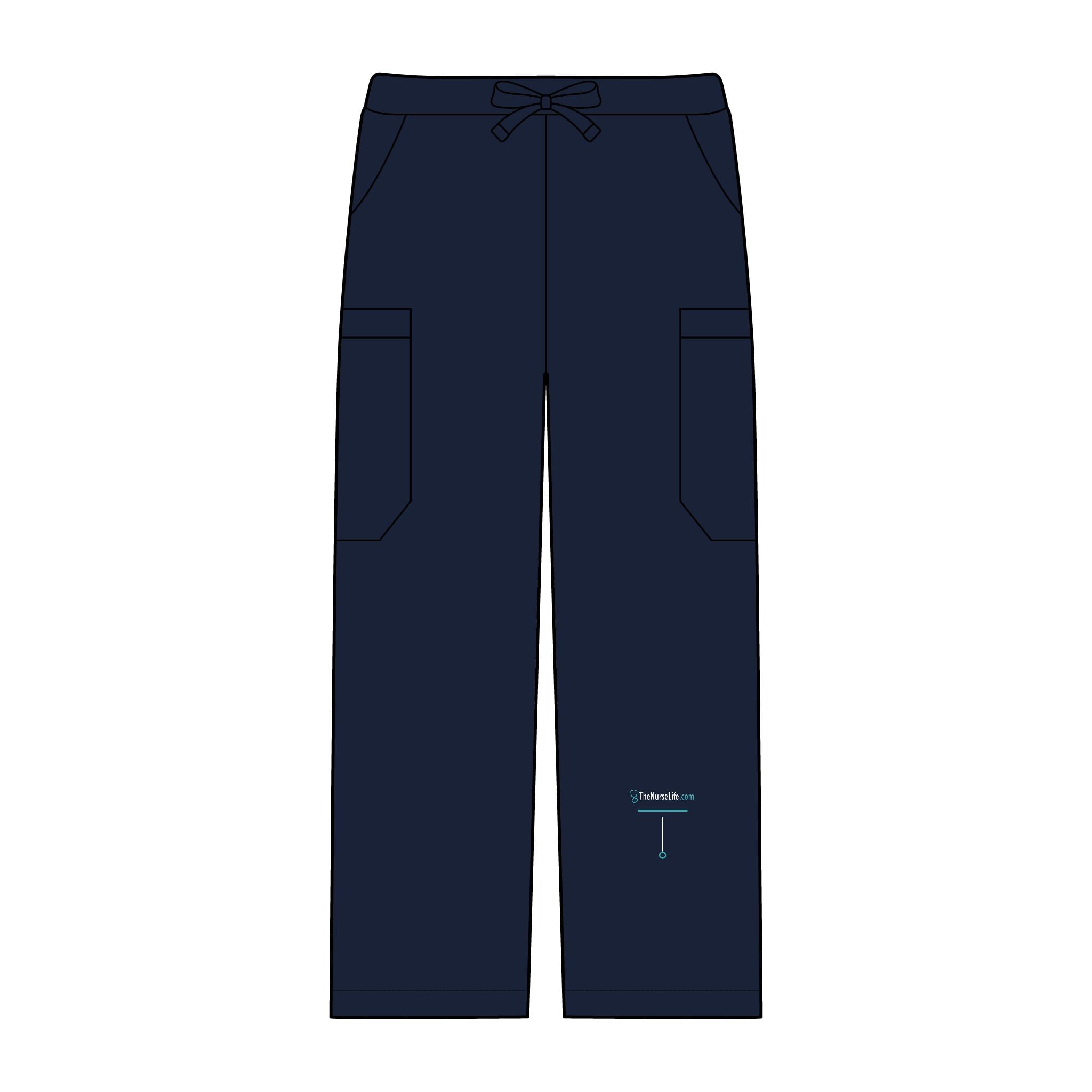 The Nurse Life Minimal Leg Mark — Women’s Scrub Pants - Image 13