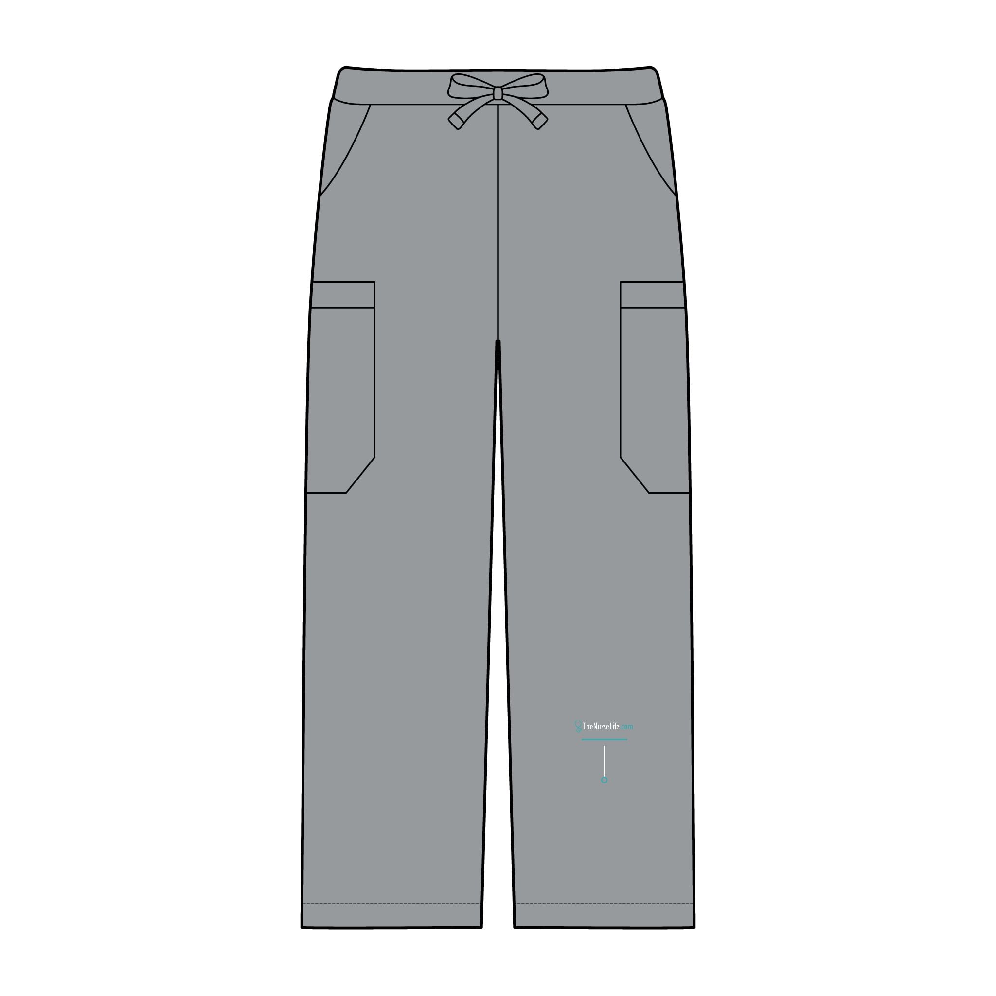 The Nurse Life Minimal Leg Mark — Women’s Scrub Pants