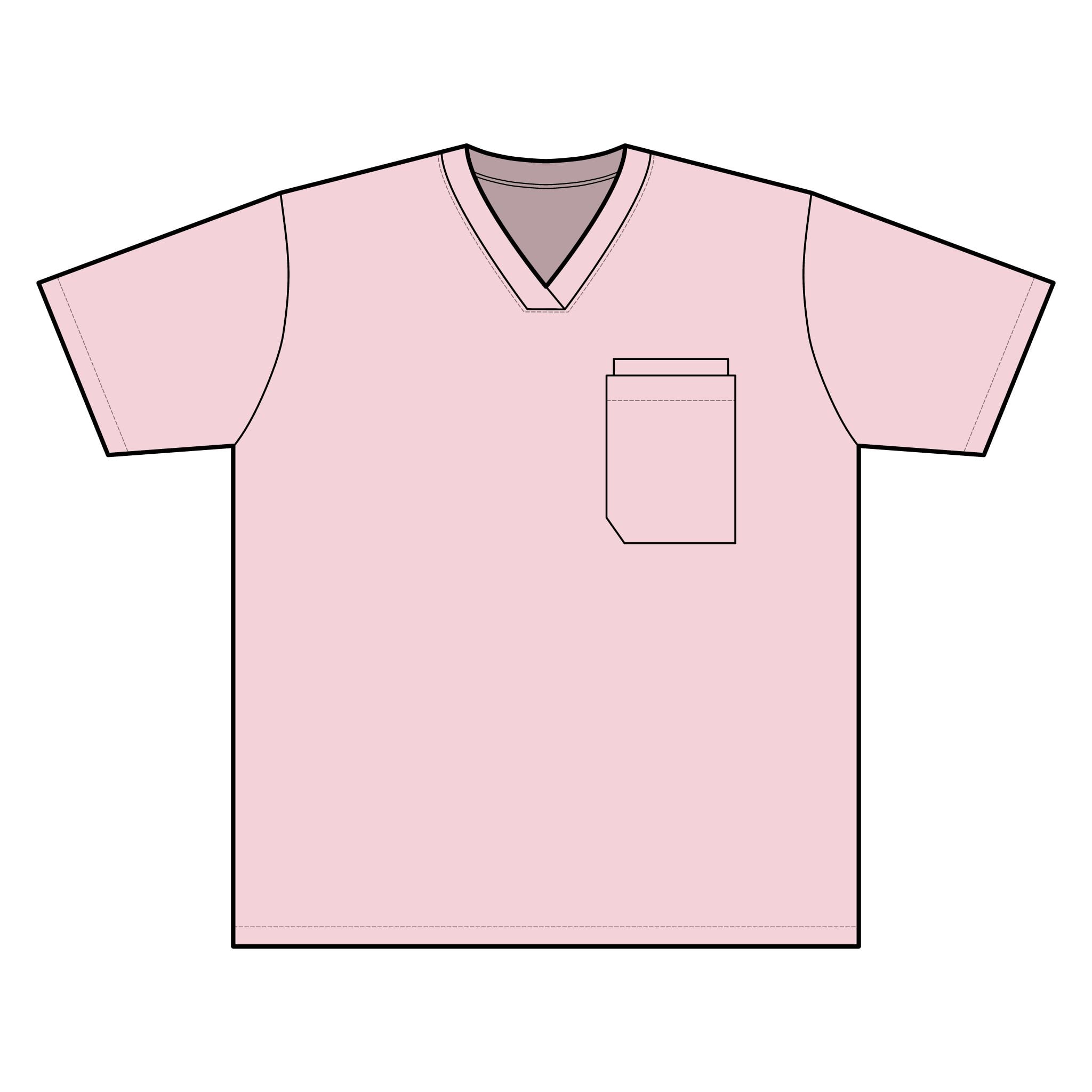 The Nurse Life Wide Logo — Men’s Scrub Top - Image 22