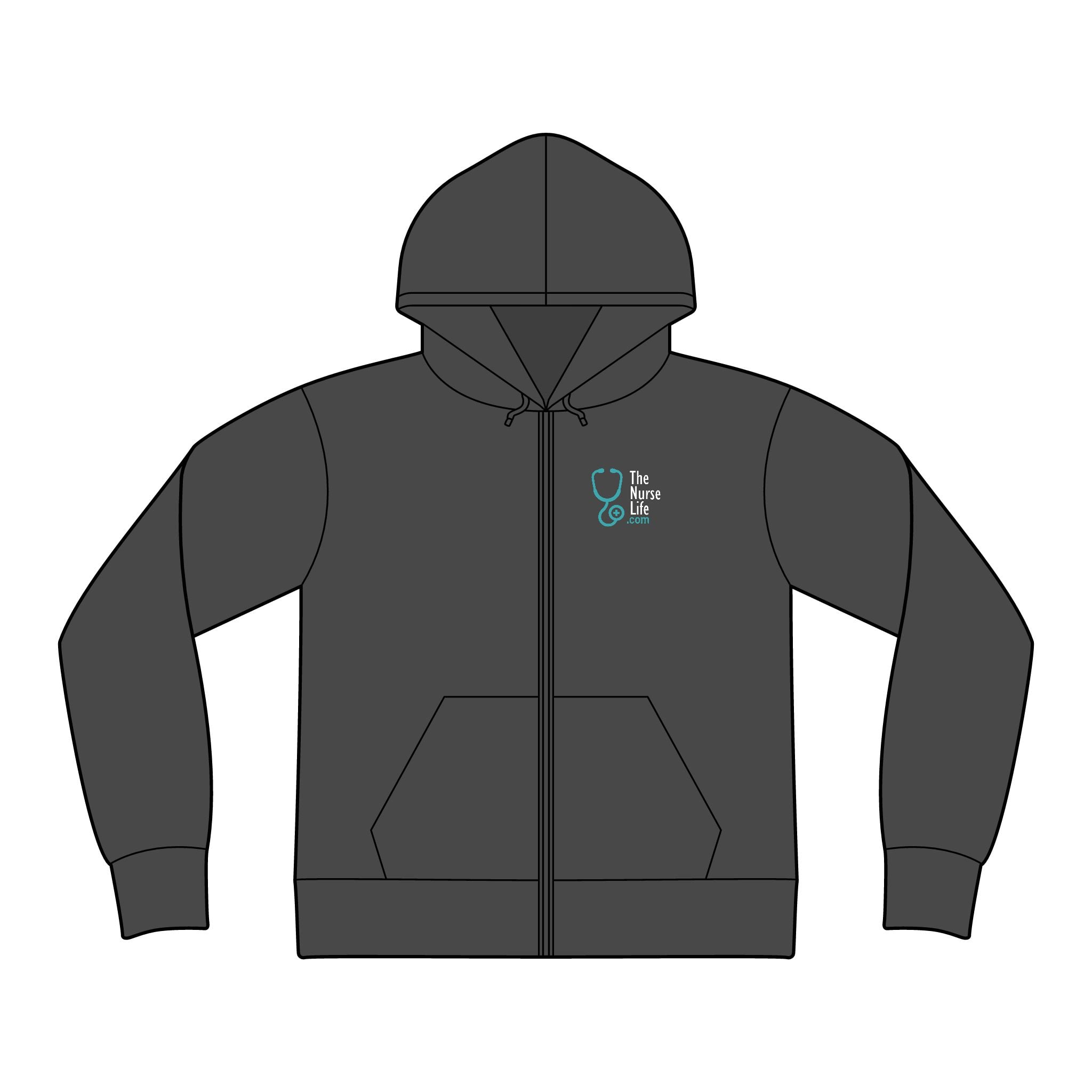 The Nurse Life Social Club — Women’s Zip Hoodie