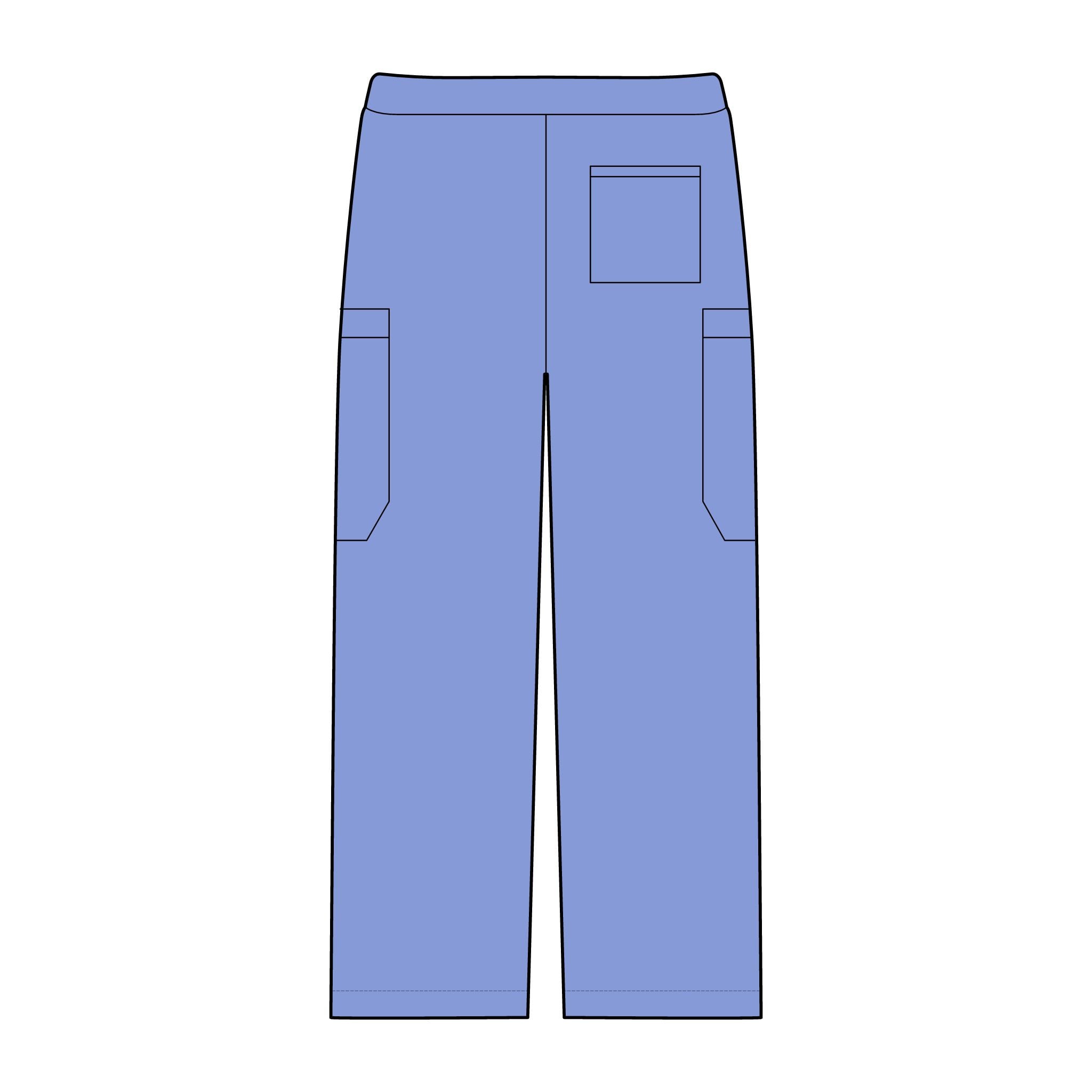 The Nurse Life Minimal Leg Mark — Women’s Scrub Pants - Image 19
