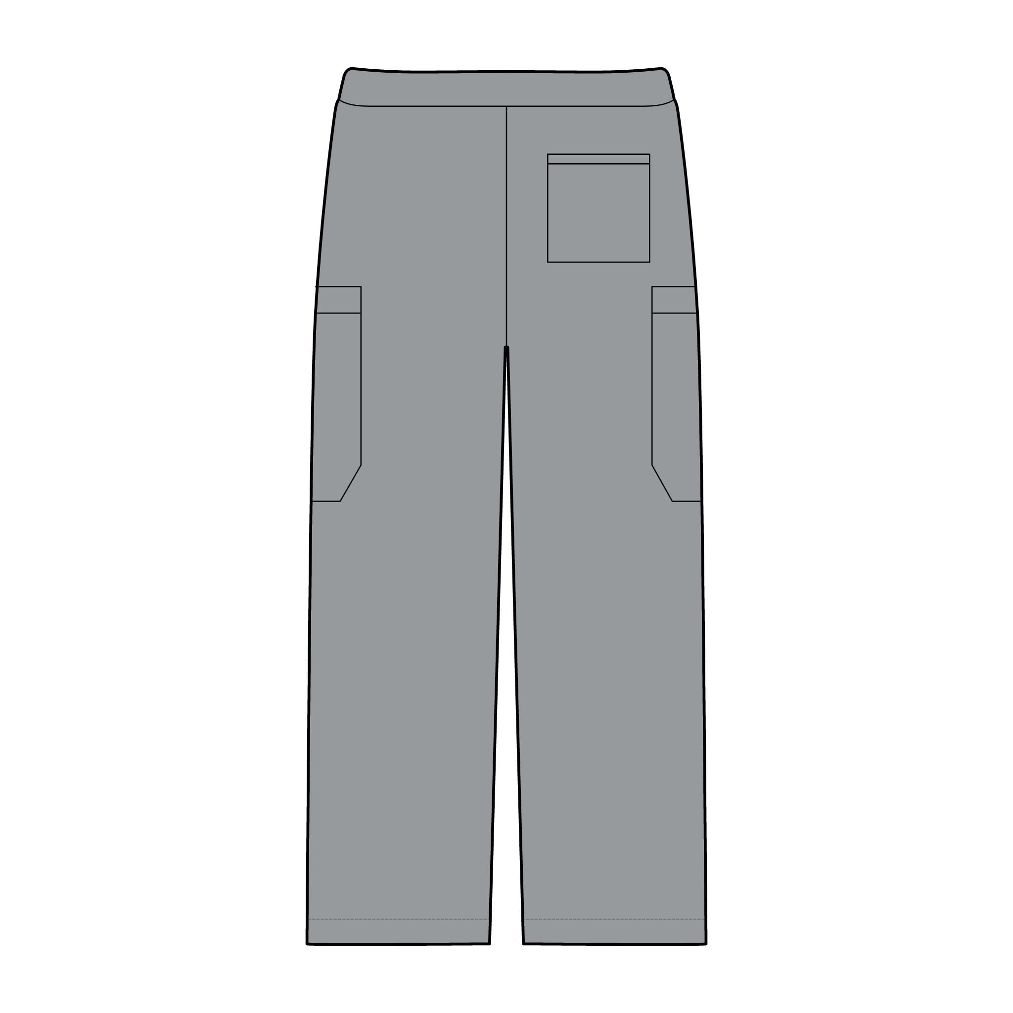 The Nurse Life Minimal Leg Mark — Women’s Scrub Pants - Image 3