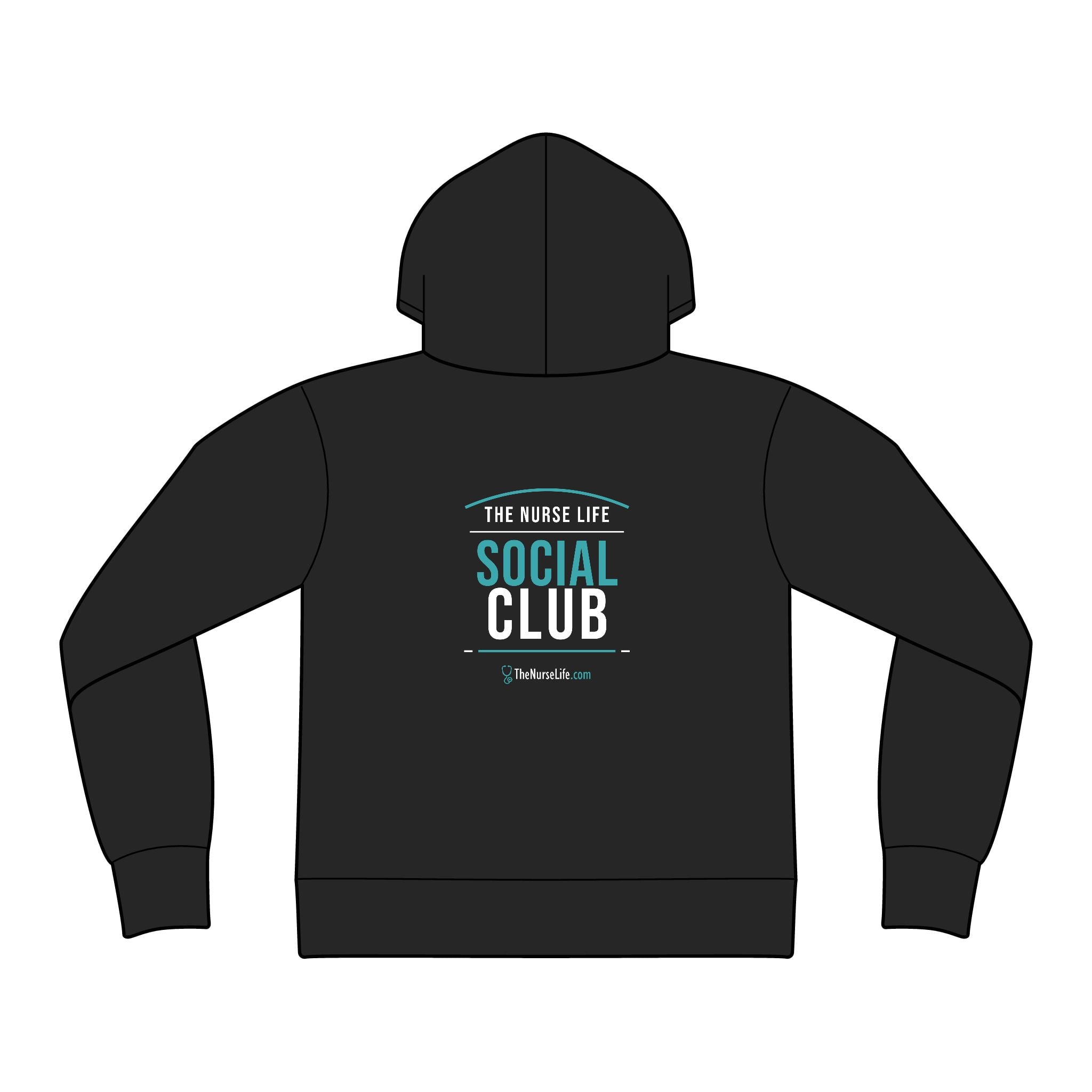 The Nurse Life Social Club — Women’s Zip Hoodie - Image 7