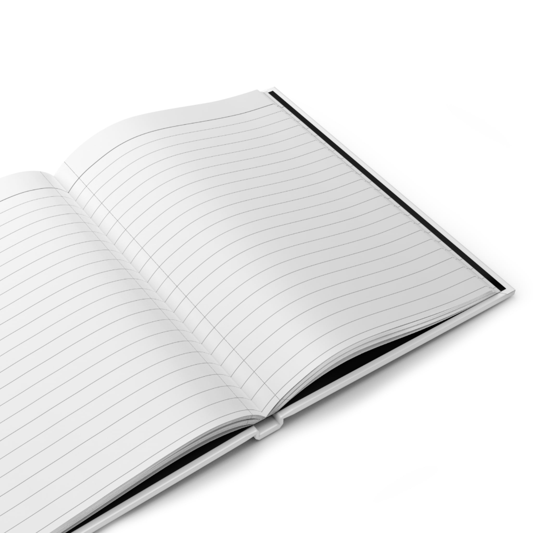 Nurse Brain on Paper — Matte Hardcover Journal - Image 4