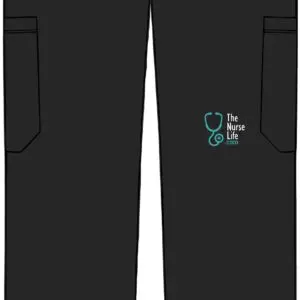 The Nurse Life Men’s Logo Scrub Pants