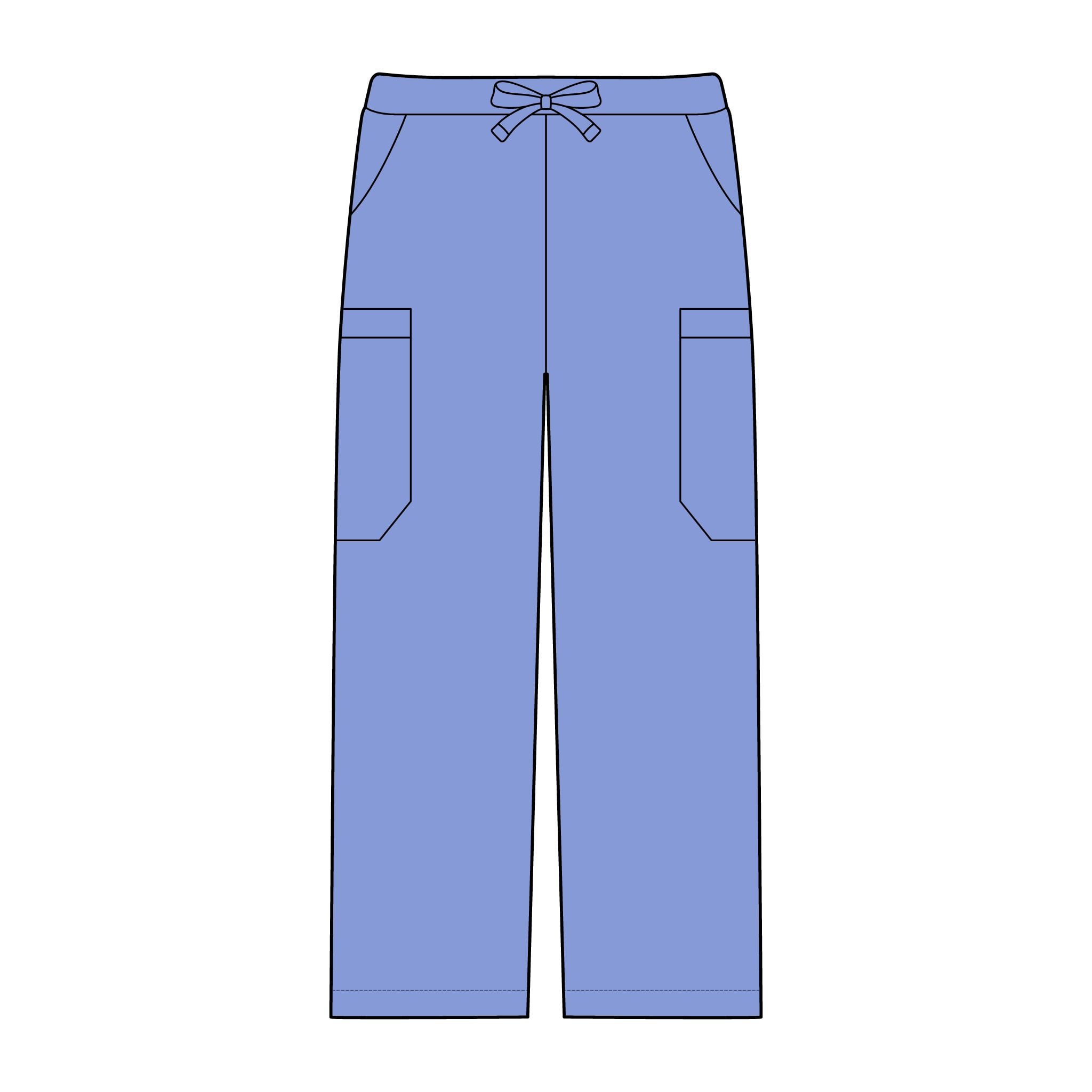 The Nurse Life Minimal Leg Mark — Women’s Scrub Pants - Image 18