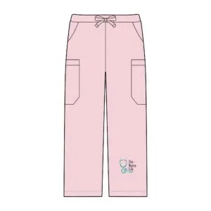 The Nurse Life Women’s Logo Scrub Pants