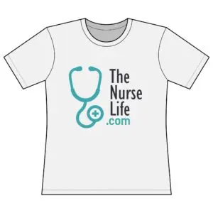The Nurse Life Women’s Fitted Logo T-Shirt