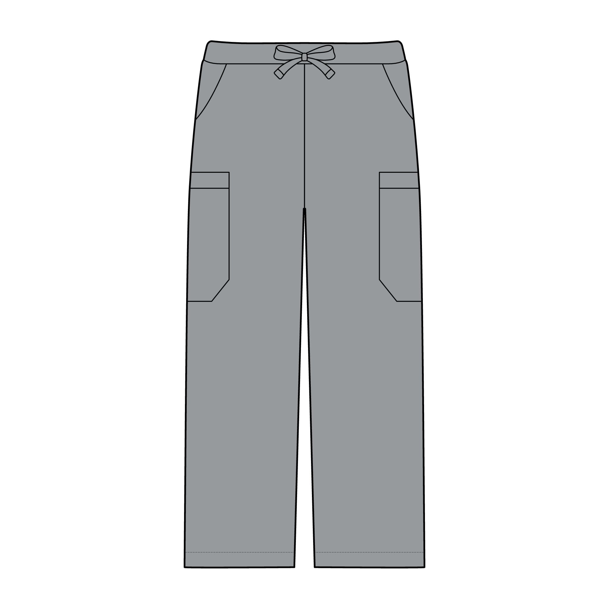 The Nurse Life Minimal Leg Mark — Women’s Scrub Pants - Image 2