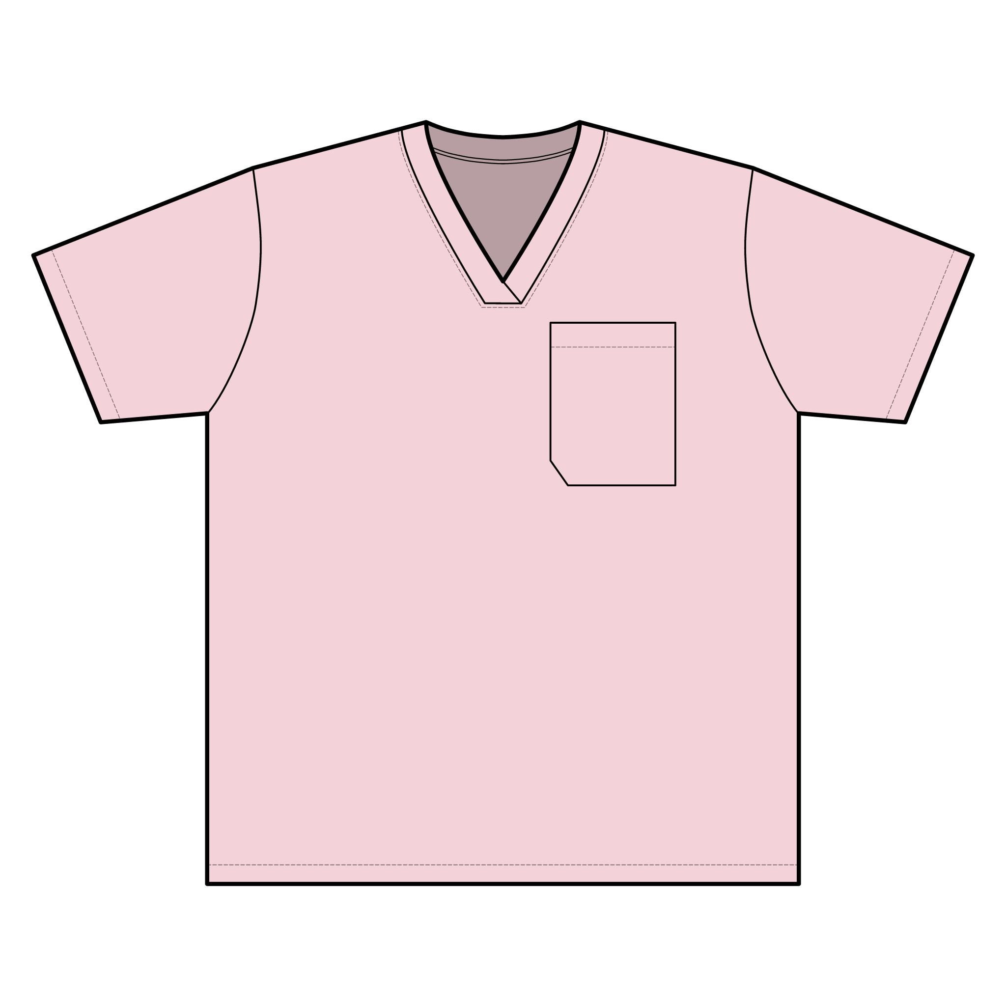 The Nurse Life Wide Logo — Women’s Scrub Top - Image 22