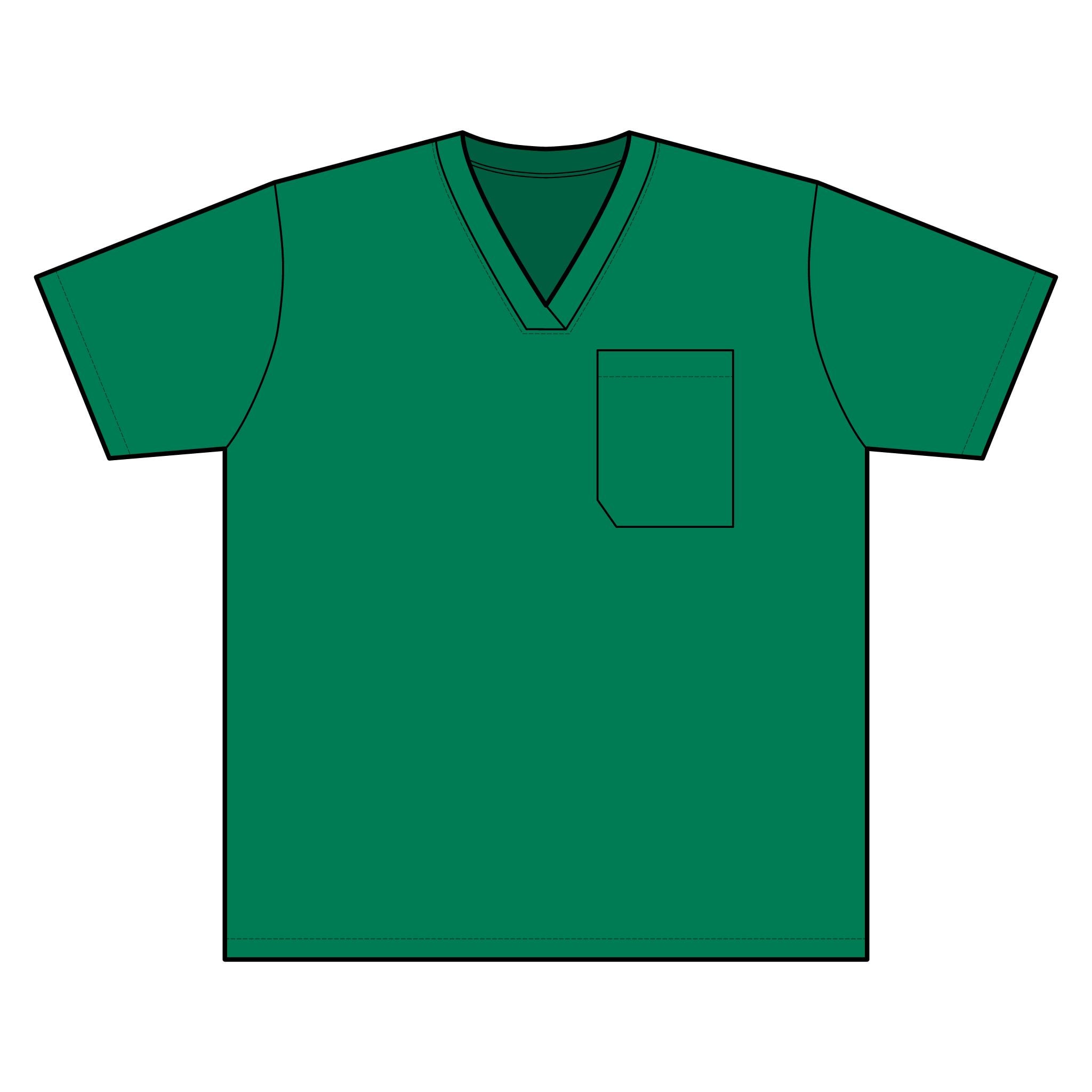 The Nurse Life Wide Logo — Women’s Scrub Top - Image 11