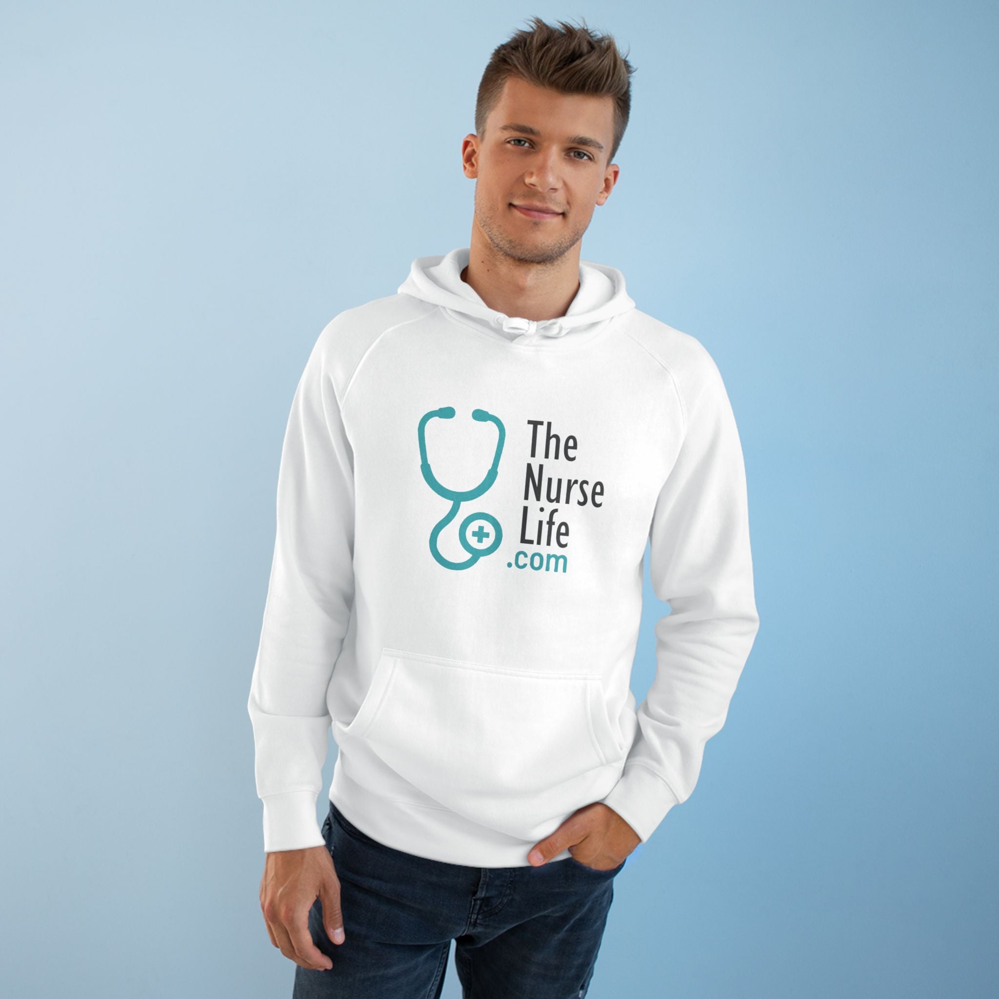 The Nurse Life Social Club — Pullover Hoodie - Image 3