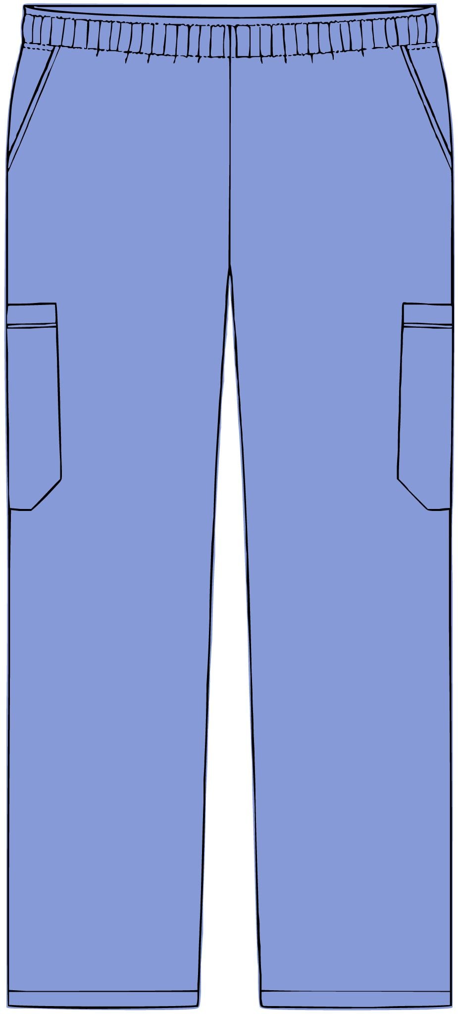 The Nurse Life Minimal Leg Mark — Men’s Scrub Pants - Image 18