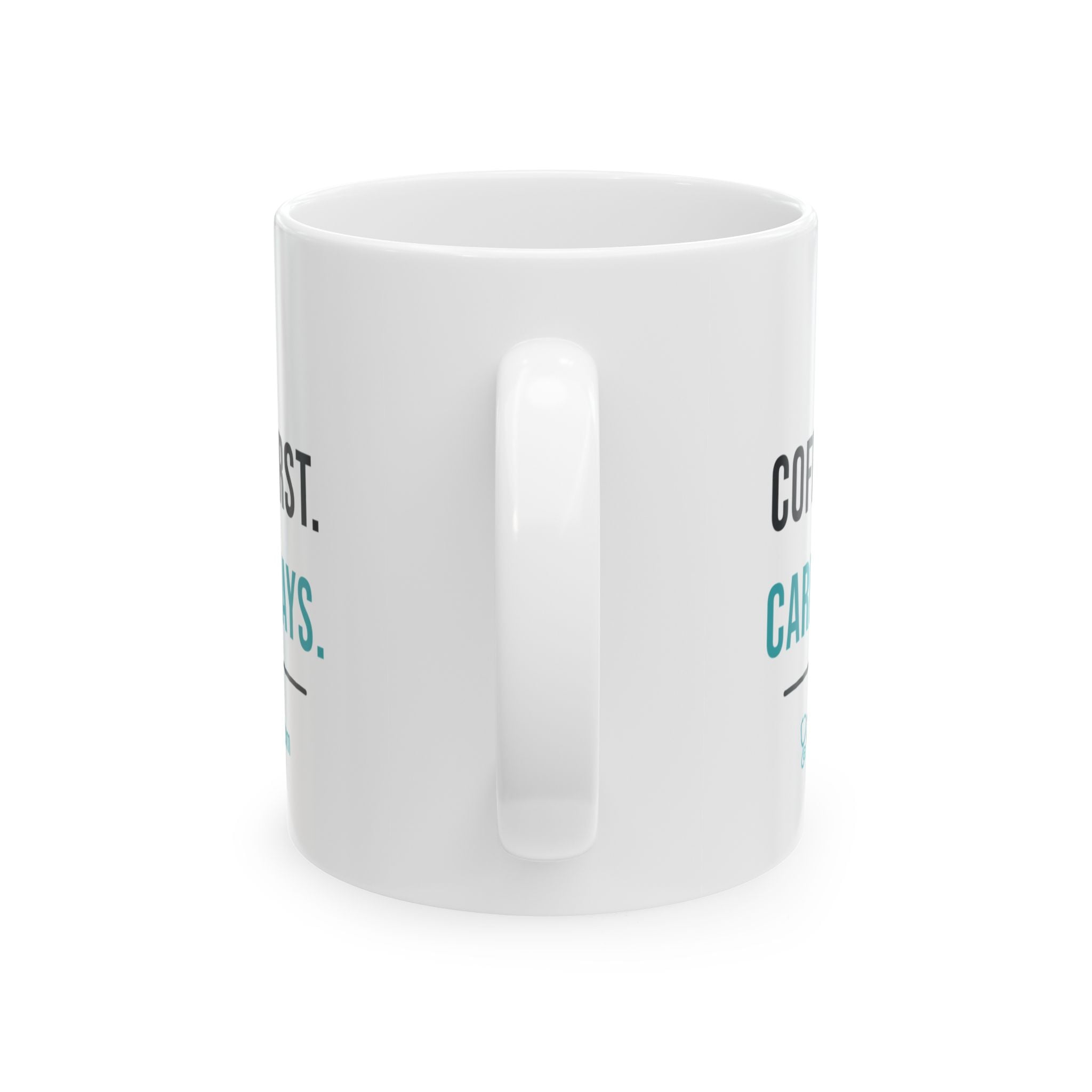 Coffee First. Care Always. — 11 oz Nurse Mug - Image 2