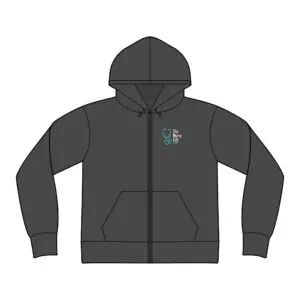 The Nurse Life Women’s Fitted Logo Zip Hoodie