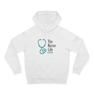 The Nurse Life Men’s Logo Pullover Hoodie