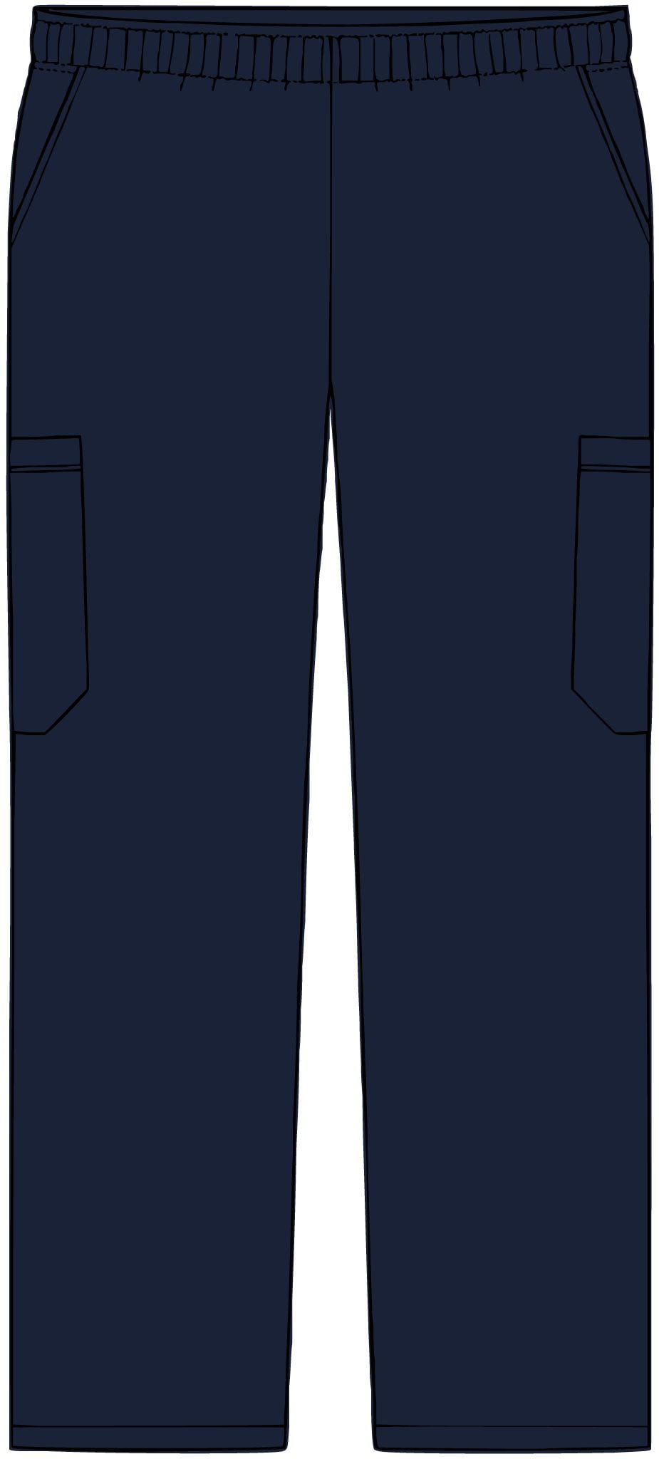 The Nurse Life Minimal Leg Mark — Men’s Scrub Pants - Image 6