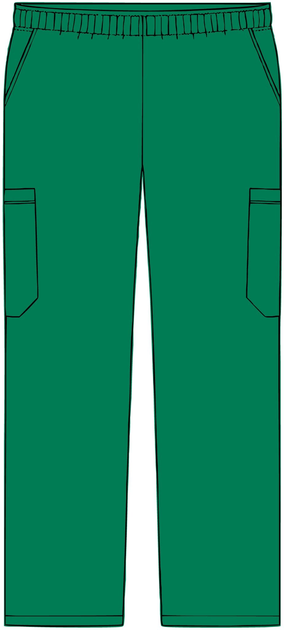 The Nurse Life Minimal Leg Mark — Men’s Scrub Pants - Image 10