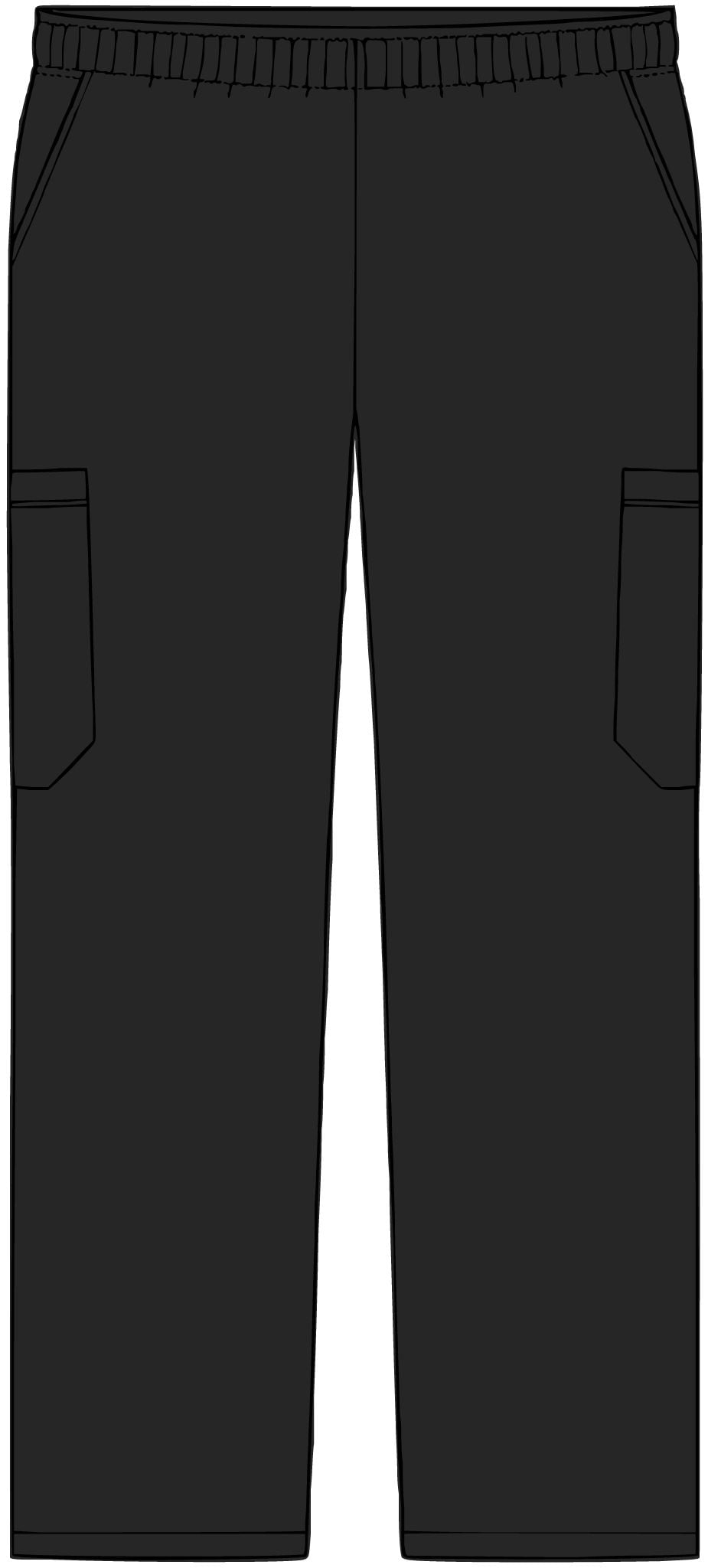The Nurse Life Minimal Leg Mark — Men’s Scrub Pants - Image 2